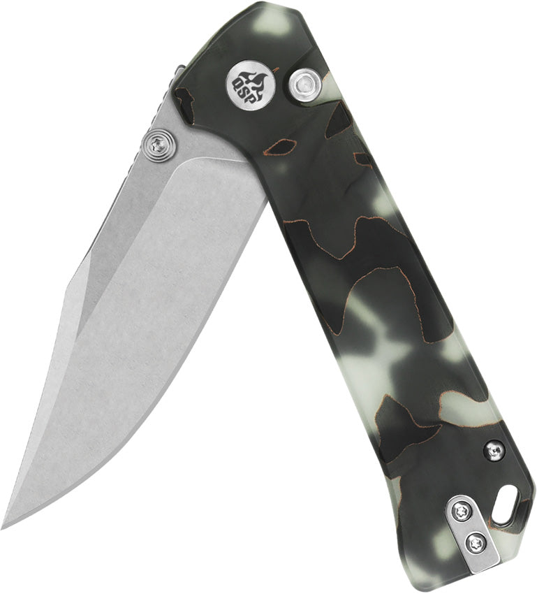 Grebe Button Lock Glow Resin - QS147E1