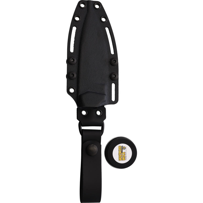 Cacula Fixed Blade Blk/Grn - FOB058
