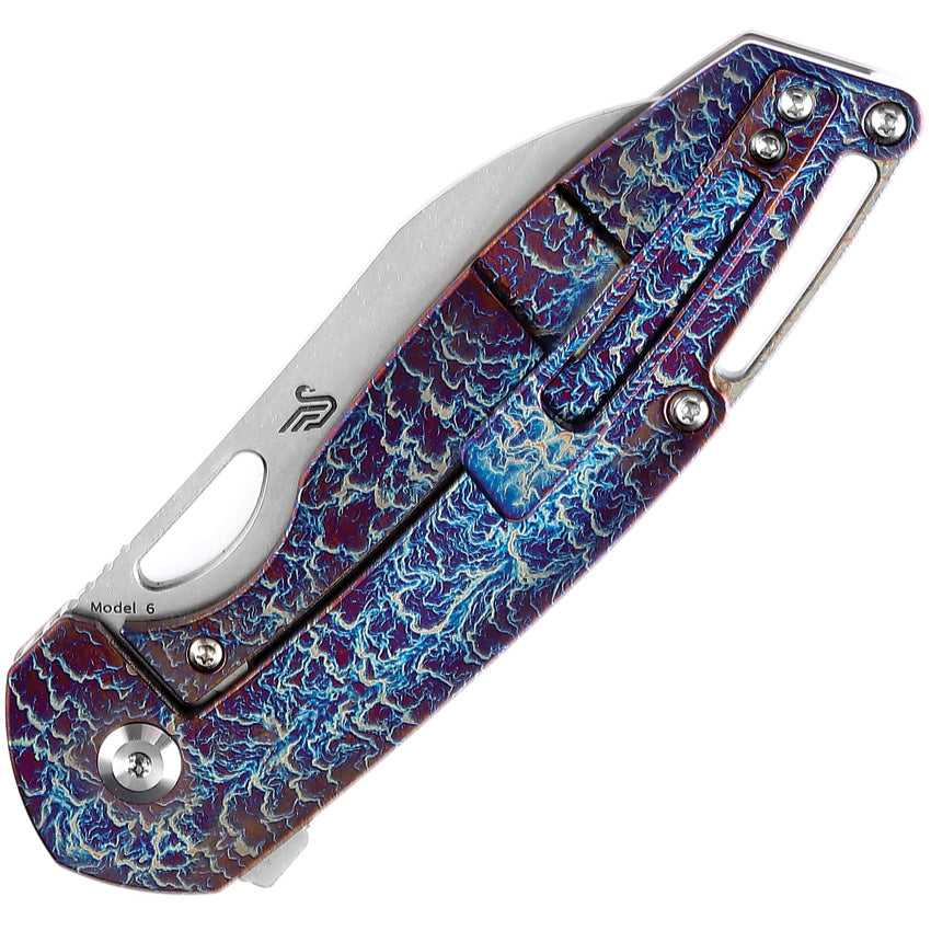 Model 6 Framelock Lightning - K1022B8