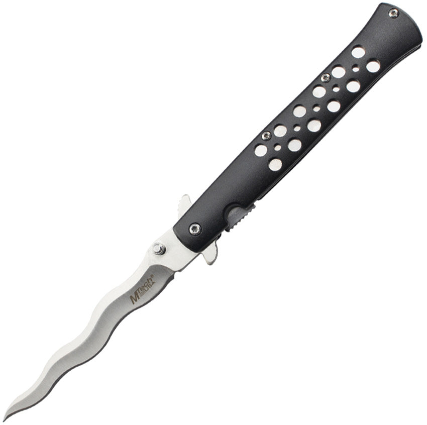 Linerlock A/O Black Wavy - MTA2042WB