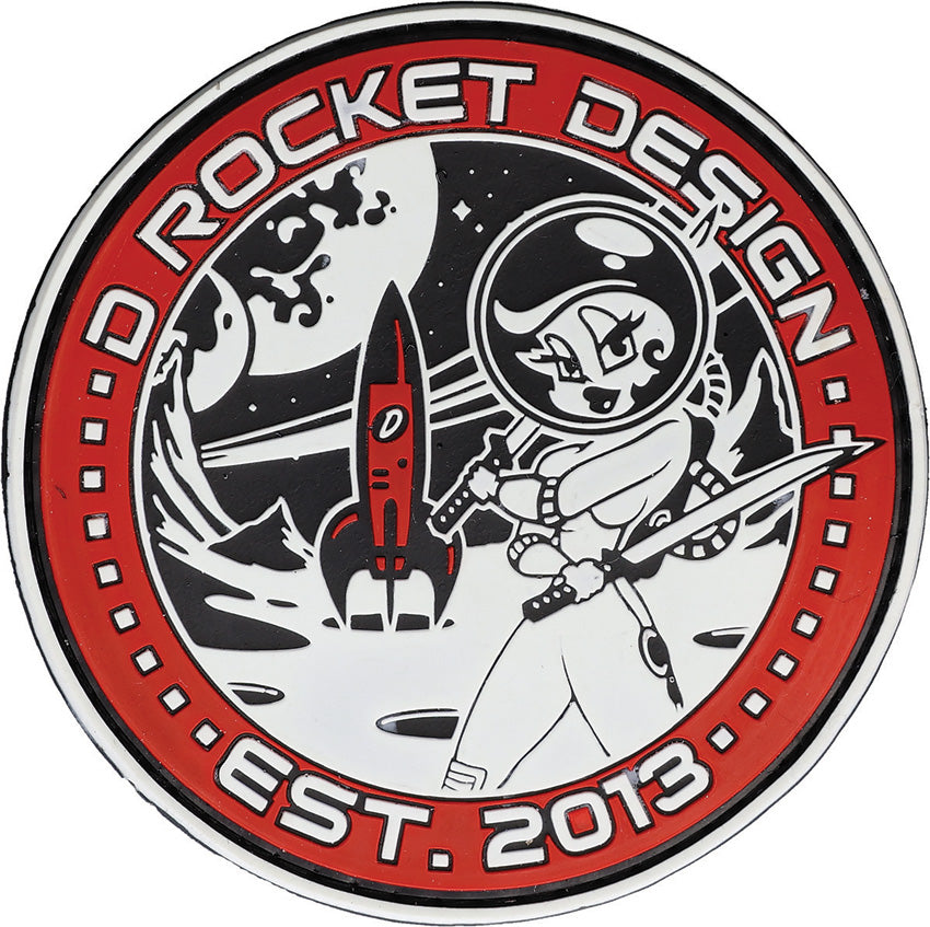 Rocket Girl Patch - DRDPATCH