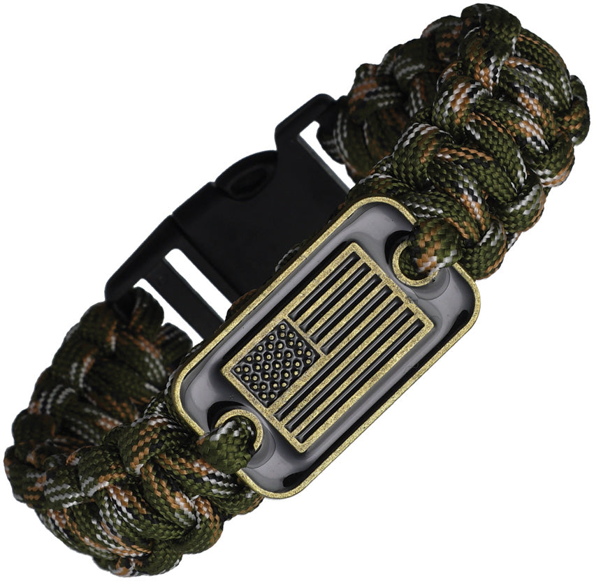 Paracord Bracelet Flag Emblem - CT3009