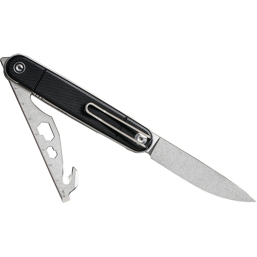 Crit Linerlock Black G10 - CIVC20014F1