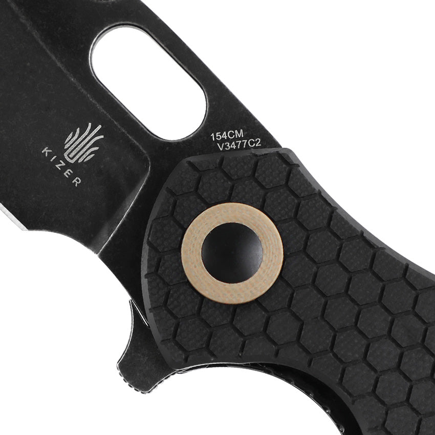 Mini Roach Linerlock Black - KIV3477C2