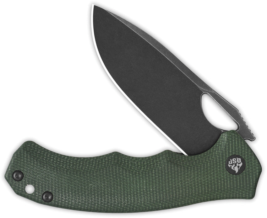 Gorilla Linerlock Green Mic - QS153C2