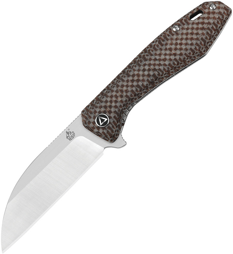 Pelican Linerlock Brown Satin - QS118A2
