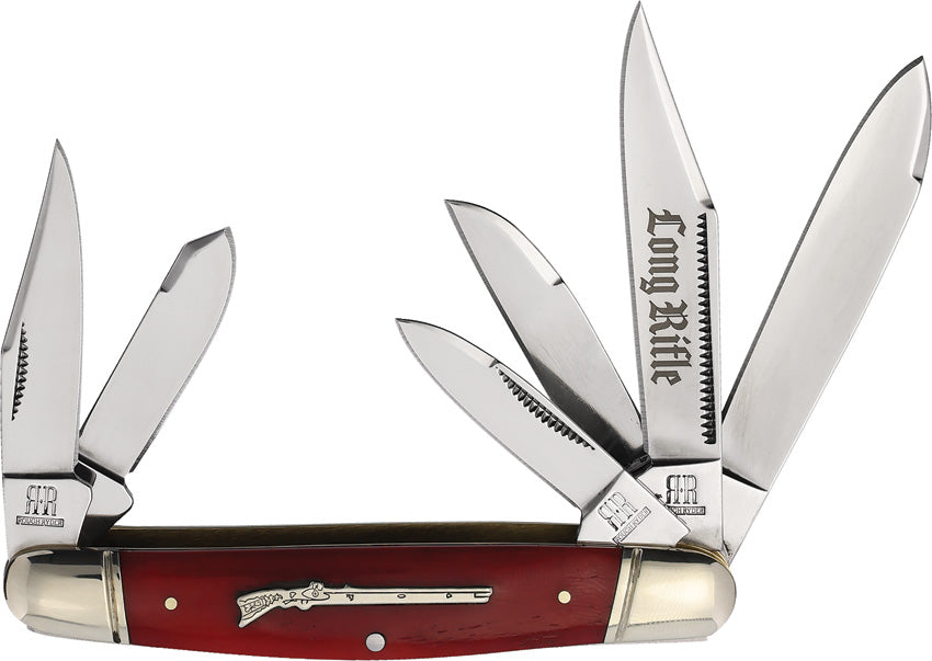Long Rifle Six Blade Stockman - RR2622