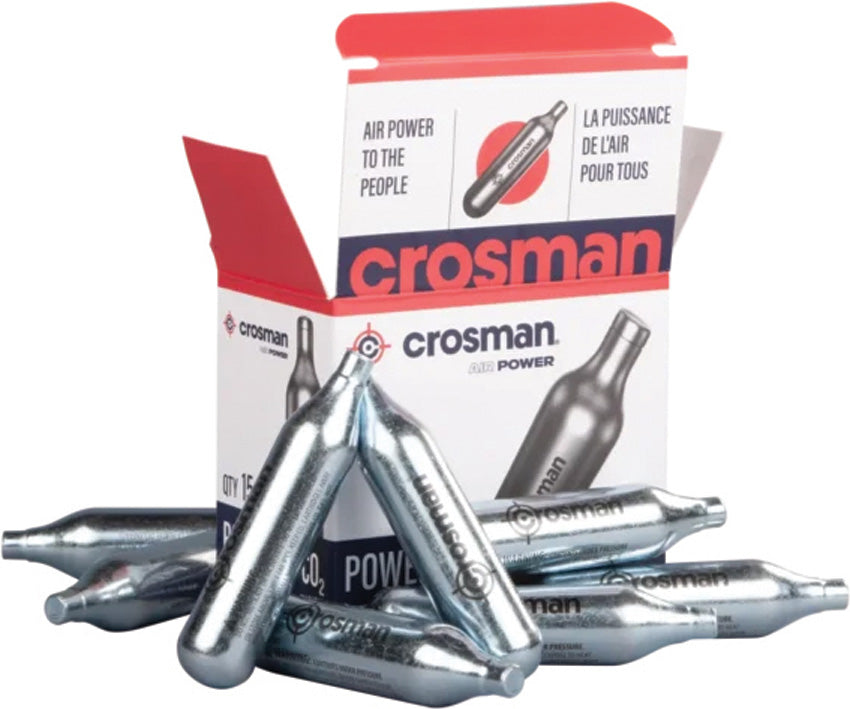 CO2 Cartridges 15 Count - CROC2315