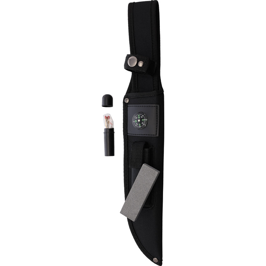 Large Survival Knife Silver - CBR377