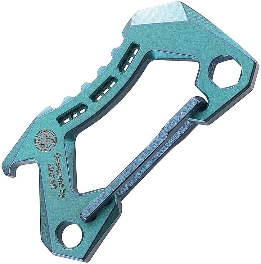 Bestechman Ti Carabiner Blue - BTKM15B