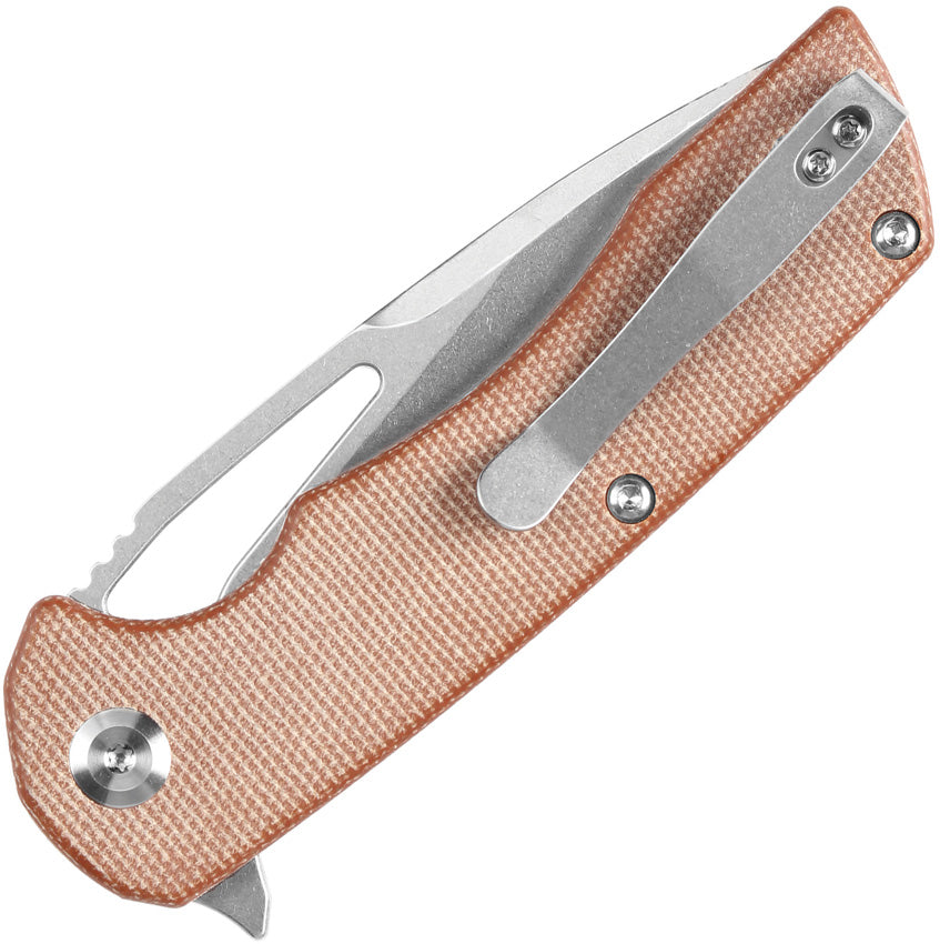 Kryo Framelock Brown Micarta - KT1001M4