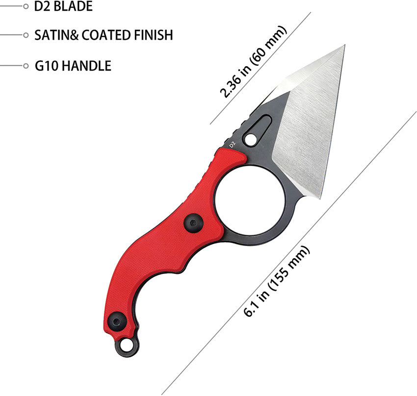 Hippocam EDC Fixed Blade - KUB166D