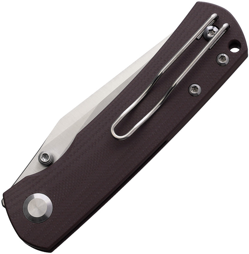 Mini Old Guard Linerlock Brown - MBKMOGBR