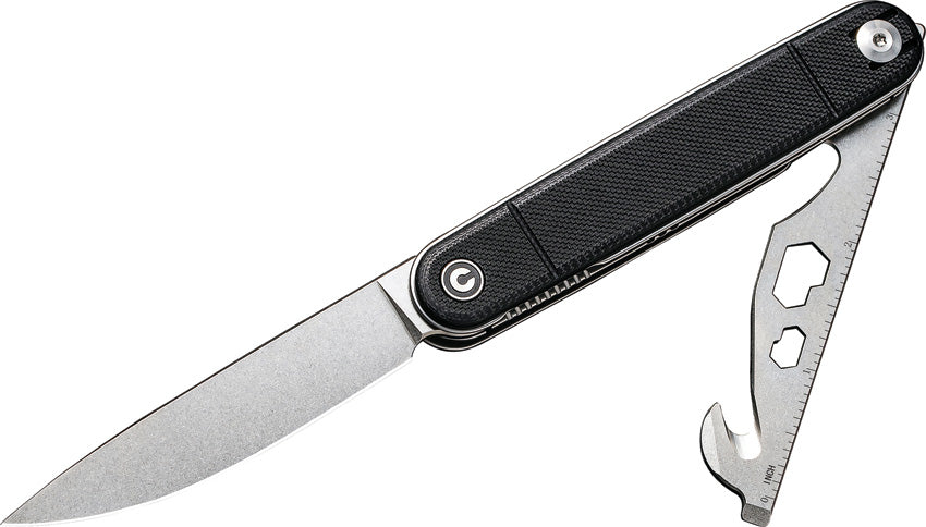 Crit Linerlock Black G10 - CIVC20014F1