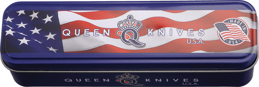 Two Blade Lockback Green Bone - QGPSB206L
