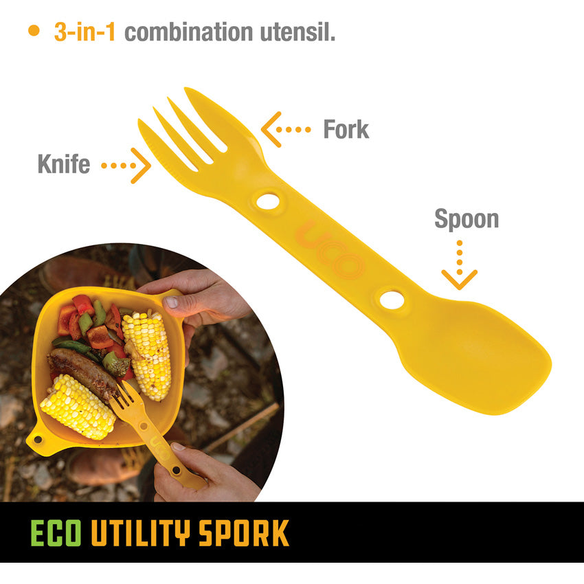 Eco Utility Spork Berry/Must - UCO00417