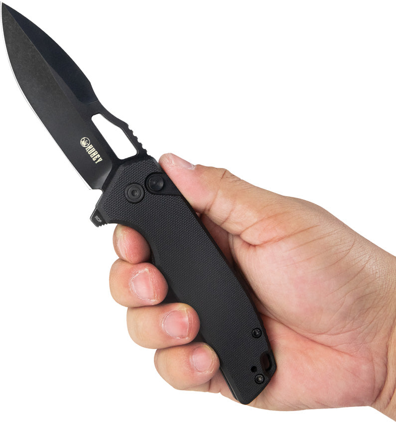 RDF Button Lock Black - KUB316A