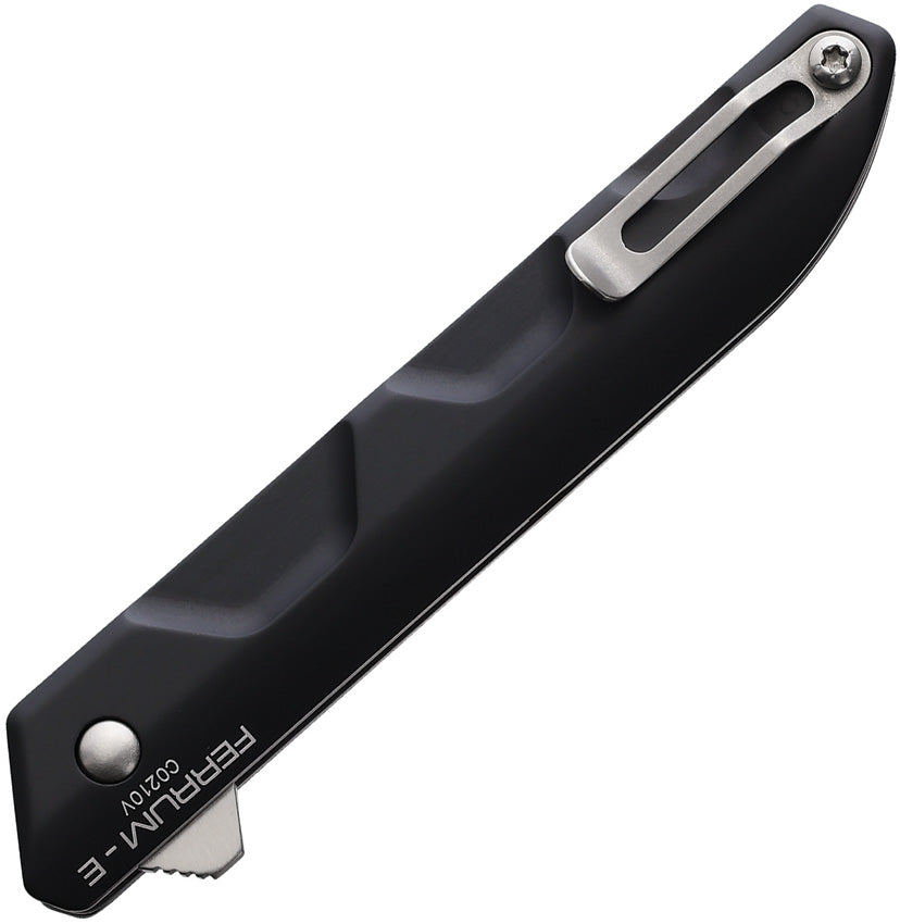 Ferrum E Linerlock Black - EX0366SATBLK
