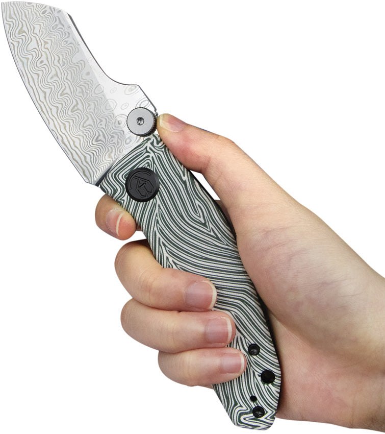 Monsterdog Linerlock Damascus - KUB337E