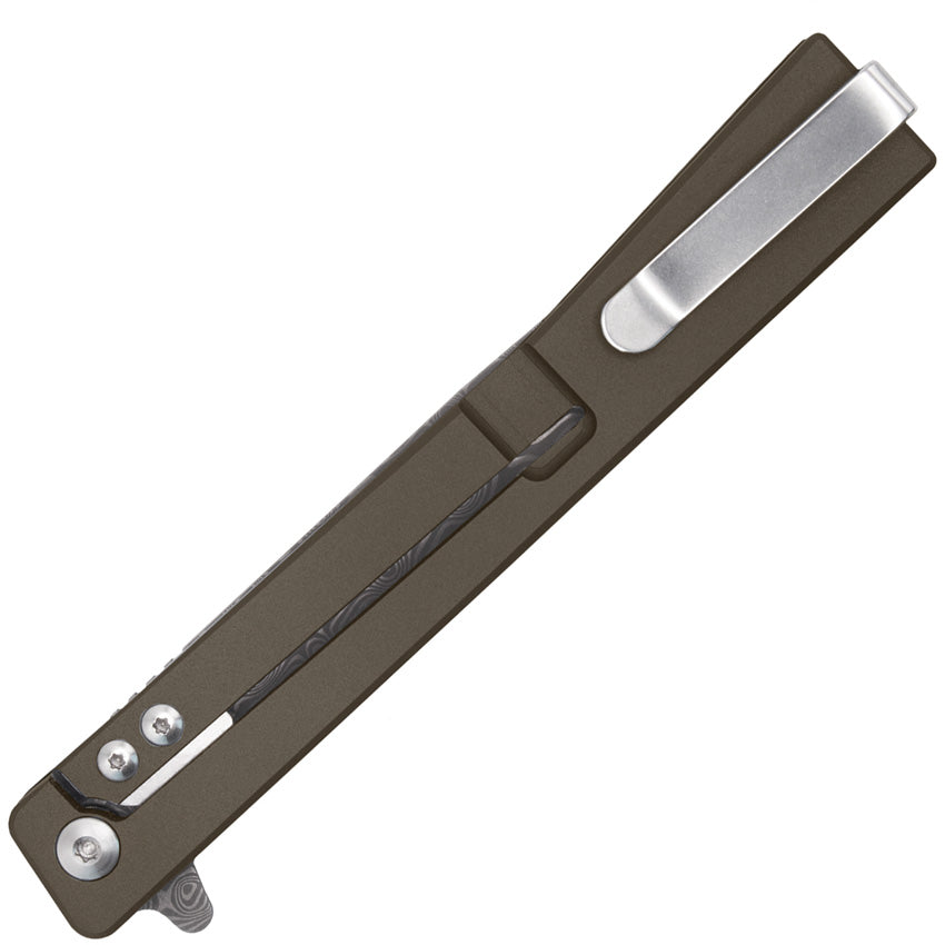 Solstice Framelock Damascus - OCA10IFG