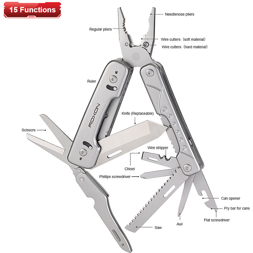 16 in 1 Multitool Blade Swap - RXS802