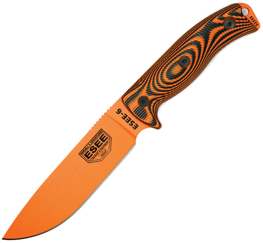 Model 6 Fixed Blade Orange - ES6POR006