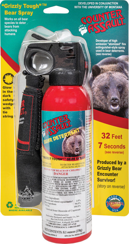 Bear Spray Canister 8.1oz - COU7025