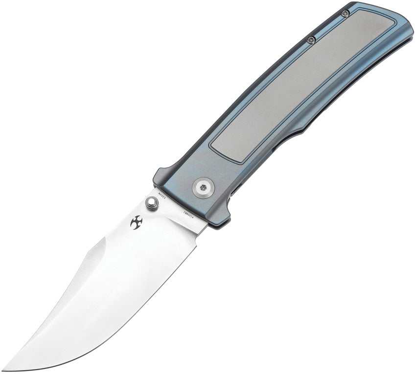 Bison Framelock Gray/Blue - K1108B2