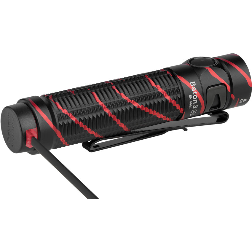 Baton 3 Pro Flashlight Lava - OLTBTN3PROBL