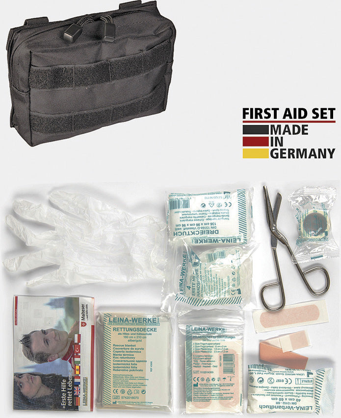 First Aid Kit Bk MOLLE Pouch - M4379