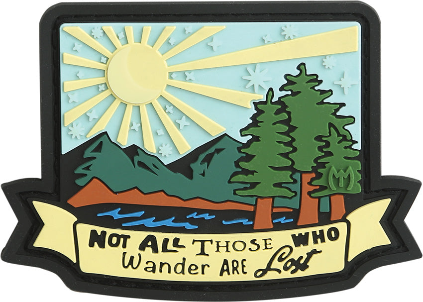 Wander Not Lost Patch Color - MXWNDRC