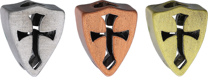 3PC Metal Cross Bead Set - CTCROSS