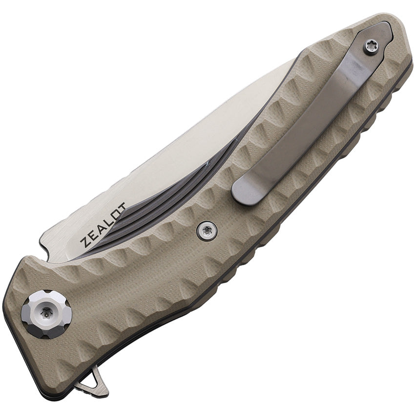 Zealot Linerlock Tan - MAXMCZ203