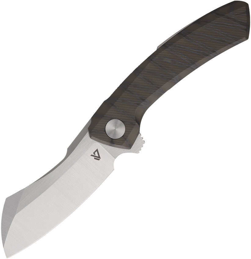 Mini Cleaver Framelock Flame - VANG016