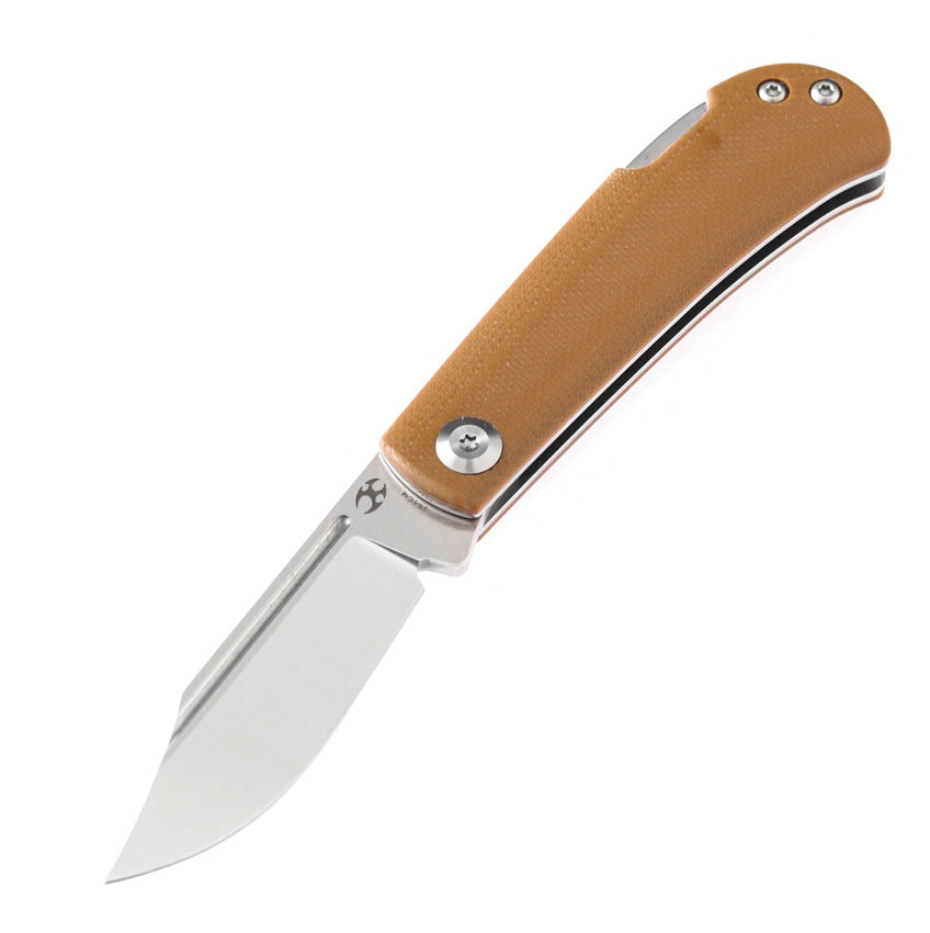Wedge Lockback Yellow G10 - KT2026B9