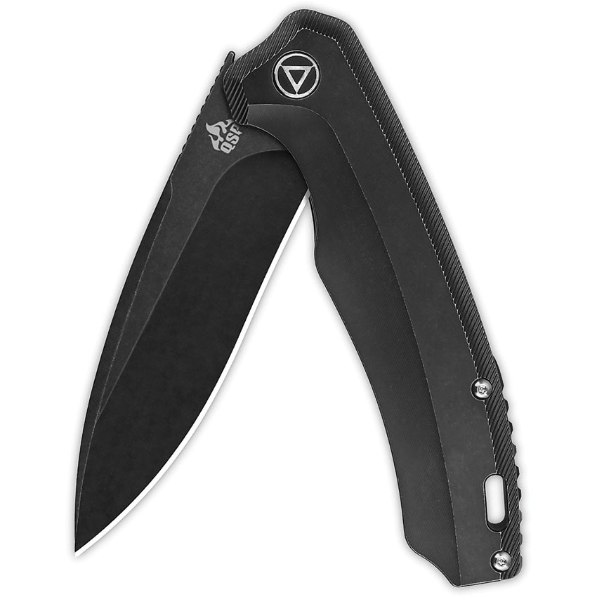 Woodpecker Framelock Black - QS116D2II