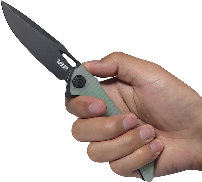 Raven Linerlock Black Jade - KUB245G