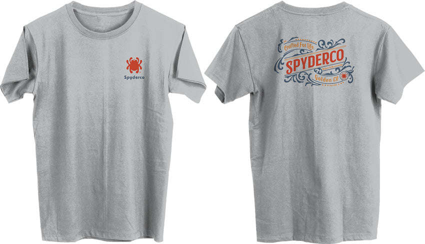 Western T-Shirt Lg Gray - SCTS02GYL