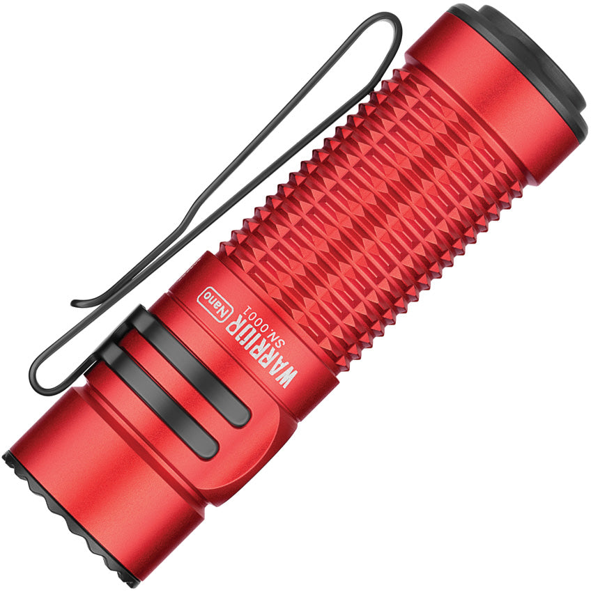 Warrior Nano Flashlight Red - OLTWRNANORD