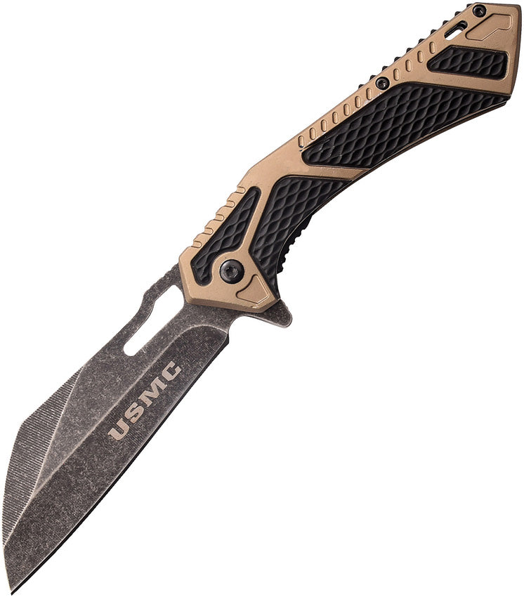 USMC Linerlock A/O Tan - USMA1063GN