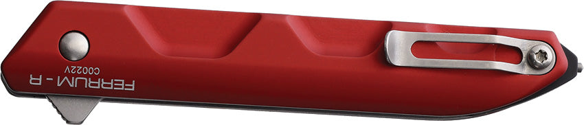 Ferrum Rescue Linerlock Red - EX0365SWRED