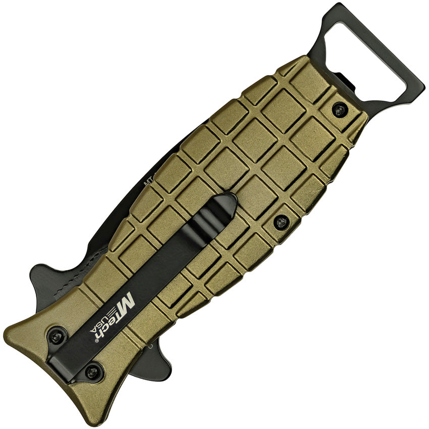 Grenade Linerlock A/O Green - MTA588GN