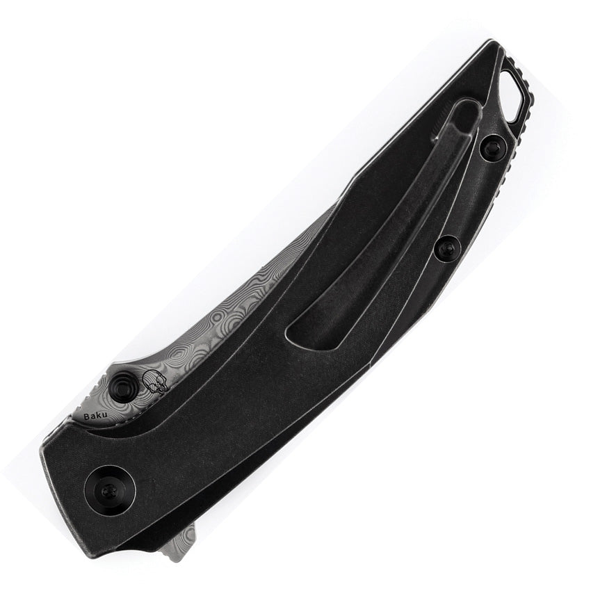 Baku Linerlock Black Damascus - K1056A5