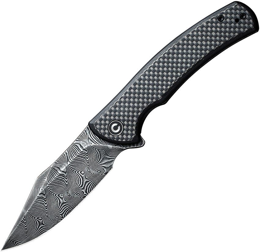 Sinisys Framelock Damascus - CIVC20039DS1