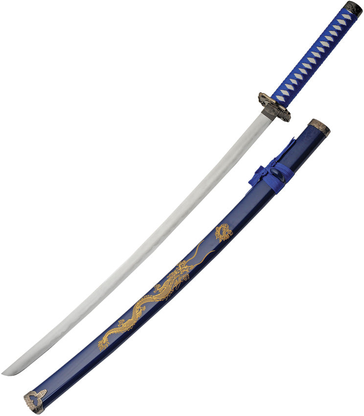 Gold Dragon Samurai Blue - CN927030BL