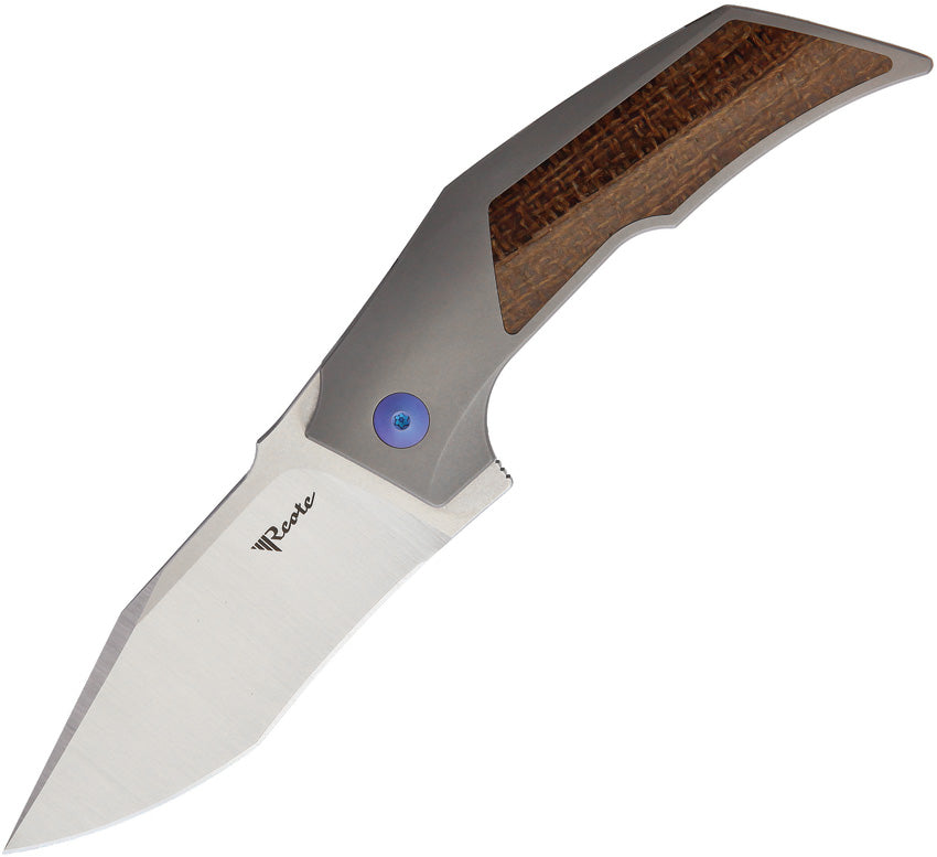 T3000 Framelock Micarta Blue - REA094