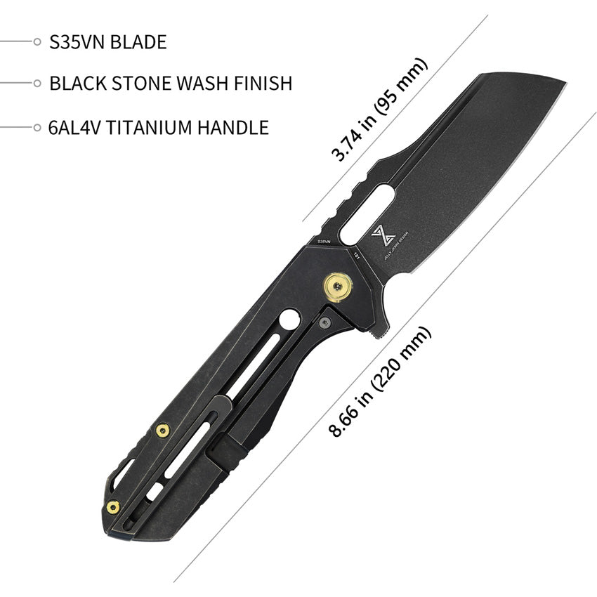 Atlas Framelock Black - KUB290B