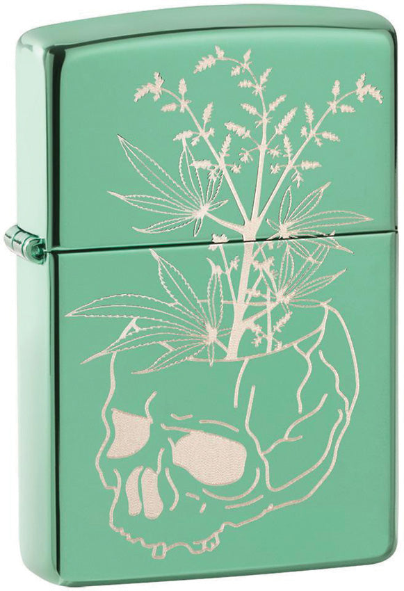 Botanical Skull Lighter - ZO14241