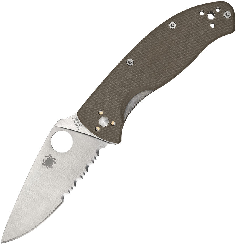 Tenacious Linerlock Brown G10 - SC122GBNM4PS