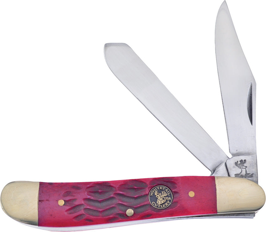 Dog Leg Trapper Dark Red - FWT951DRJB